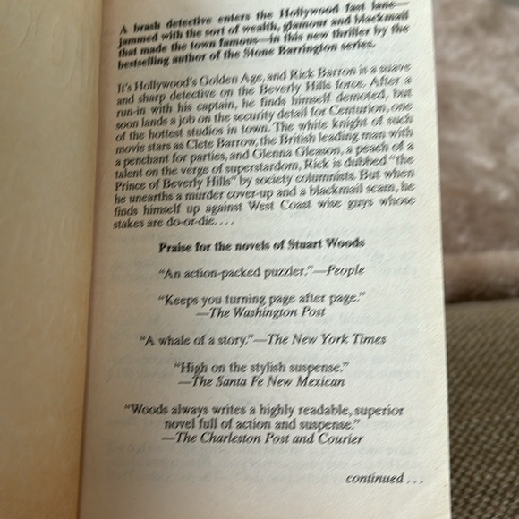 3 Stuart Woods Paper Back Novels - Picture 5 of 7